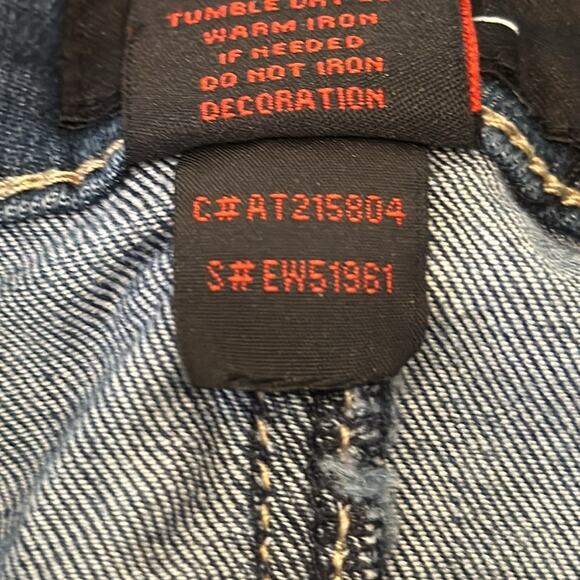 Bundle of 2 Earl Jean Women's Rhinestone Embellished Capris Size 10 - Picture 15 of 15